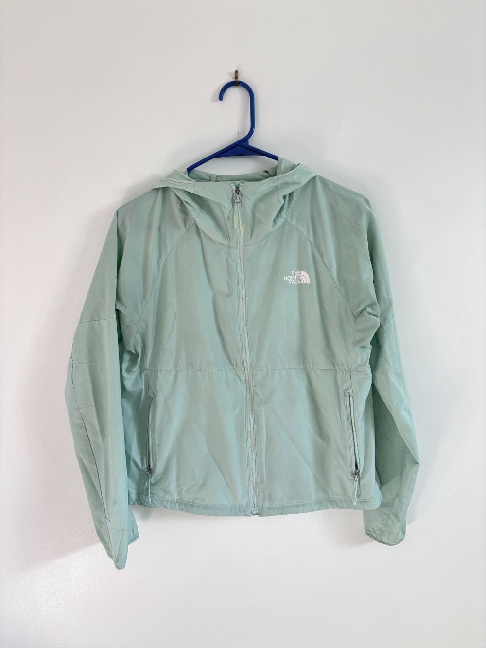 The North Face Light Mint Green Women's Hooded Jacket